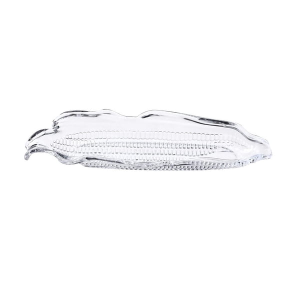 Food Storage Transparent Corn Tray for Kitchen Organization and Versatile Barbecue Use,27cmx8.7cm,Clear