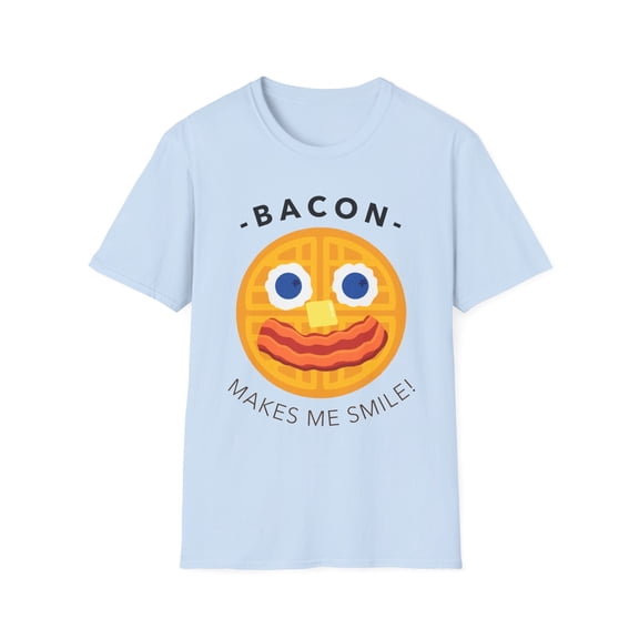 Food Tees, Funny Food T Shirts, Funny T Shirts, Bacon and Egg T Shirt, Egg and Bacon Shirt