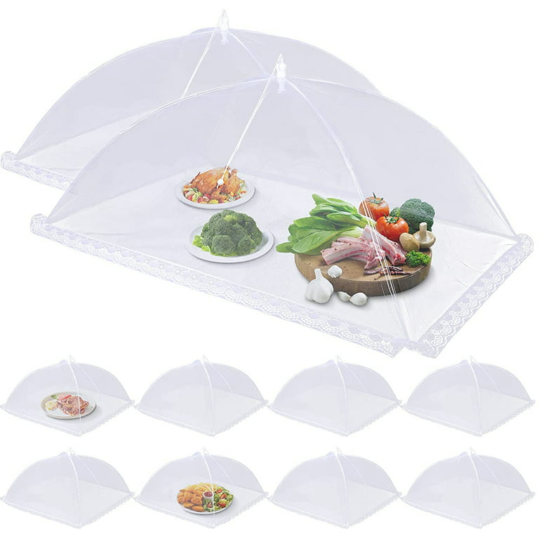 Plastic Mesh Food Cover Tent, Muticational Food Protector Covers