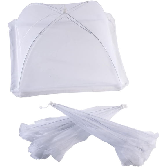 Food Tents, Set of 3, White