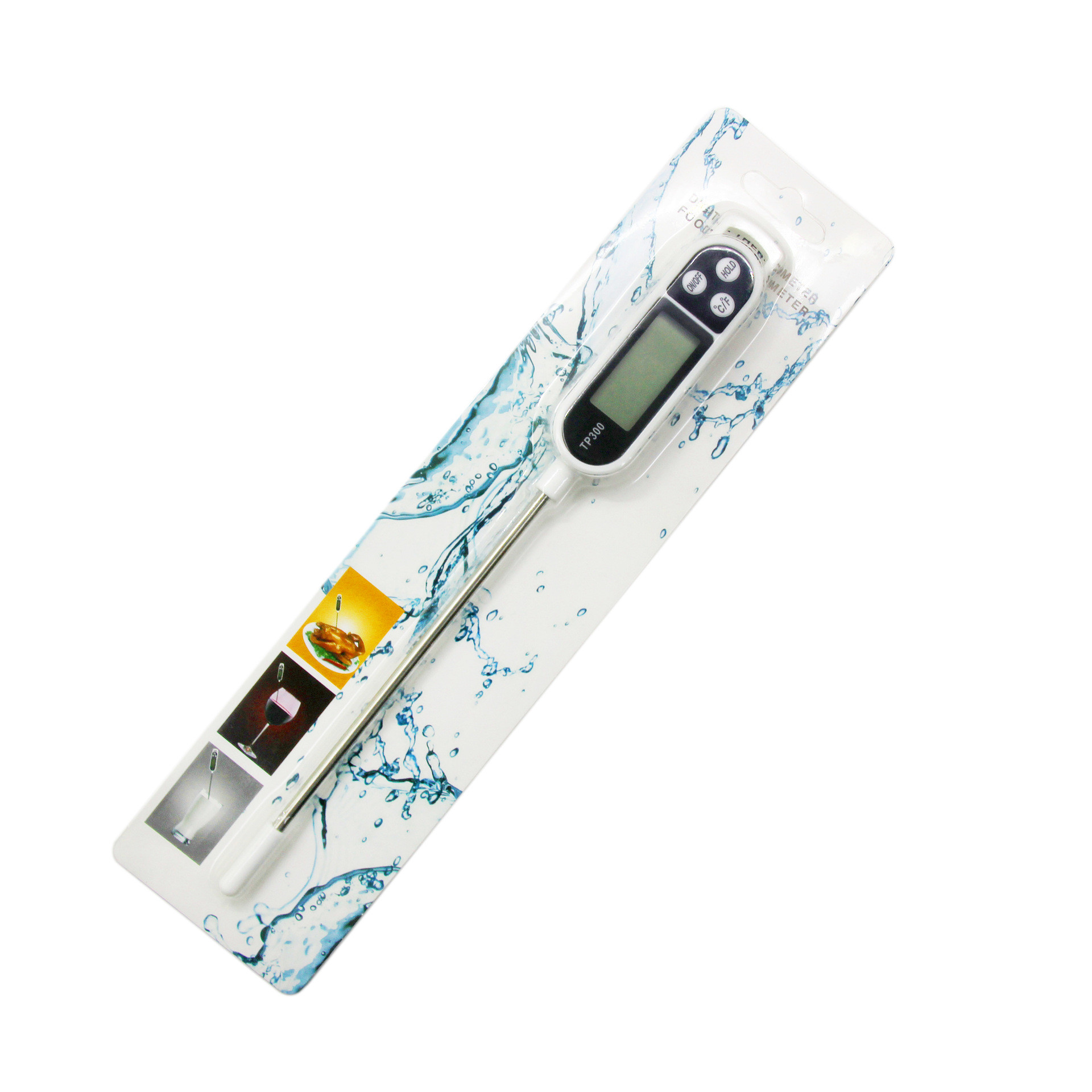 Food Thermometer Bbq Oil Temperature Gauge Kitchen Cooking Meat Tool