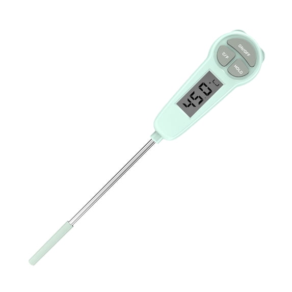 Food Thermometer for Home Cooking Kitchen and Gifting, Instant Read Digital Meat Thermometer with Stainless Steel Probe