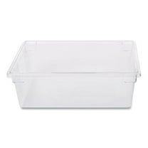 Food/Tote Boxes, 12.5 gal, 26 x 18 x 9, Clear, Plastic | Bundle of 2