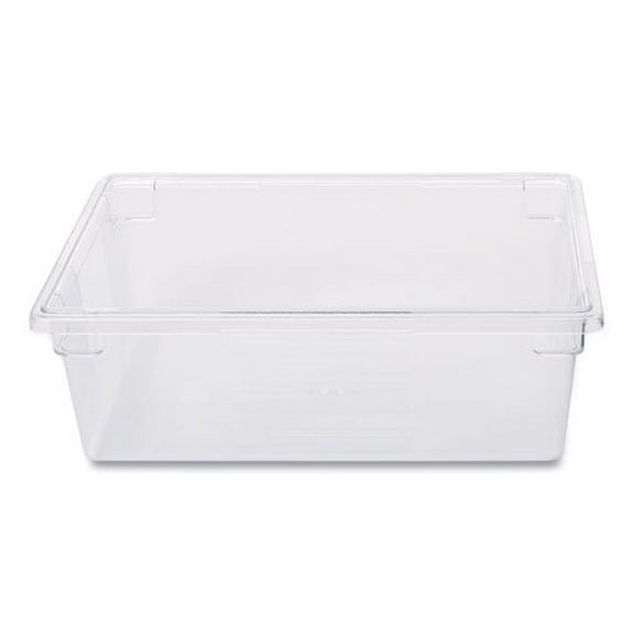 Food/Tote Boxes, 12.5 gal, 26 x 18 x 9, Clear, Plastic | Bundle of 2