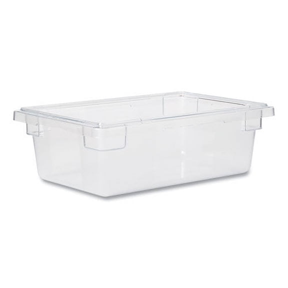 Food/Tote Boxes, 3.5 gal, 18 x 12 x 6, Clear, Plastic | Bundle of 5 Each