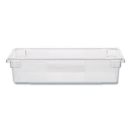 Food/Tote Boxes, 8.5 gal, 26 x 18 x 6, Clear, Plastic | Bundle of 2
