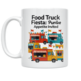 thumbnail image 1 of Food Truck Fiesta: Appetite Invited - Food Enthusiast - 11 oz Ceramic Coffee Mug, 1 of 3