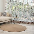 thumbnail image 1 of Food Tulle Curtains with Rod Pocket, Donuts and Little Hearts Pattern Colorful Yummy Delicious Desserts Print, Sheer Drape for Wedding Party 2 Panels, 7 Sizes, Pink Brown, by Ambesonne, 1 of 3