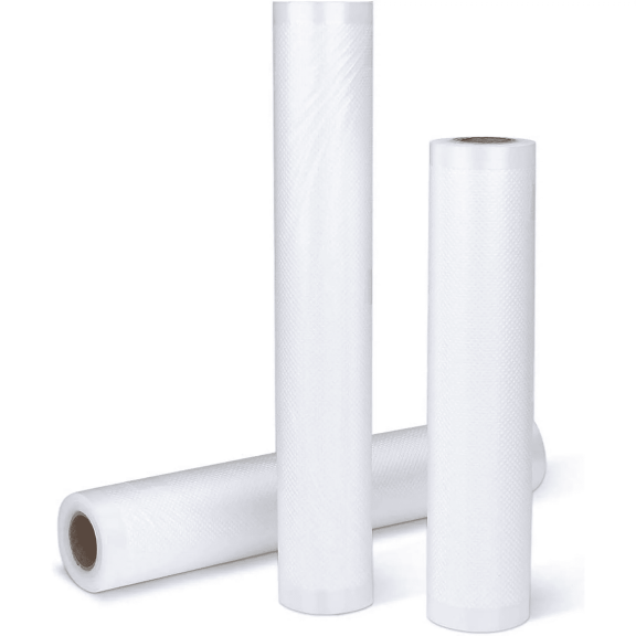 Food Vacuum Sealer Bags BPA Free Vacuum Seal Bags for Kitchen Food Storage Vacuum Bags Roll Bags, Small/Medium/Large Sizes, 22*300/28*200/28*300cm, 3 Pack