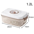 thumbnail image 1 of Food Vacuum Storage Box Sealed Fresh-Keeping Food Dispenser Large Capacity, 1 of 6