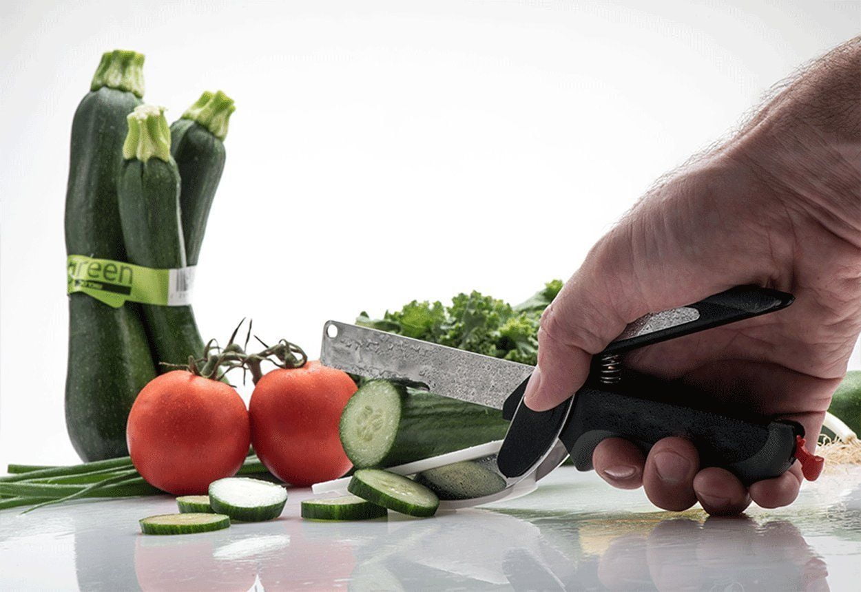 Kitchen Food Cutter- Kitchen Scissors 6 in 1 - Knife Sharpener and Her –  Flafster Kitchen