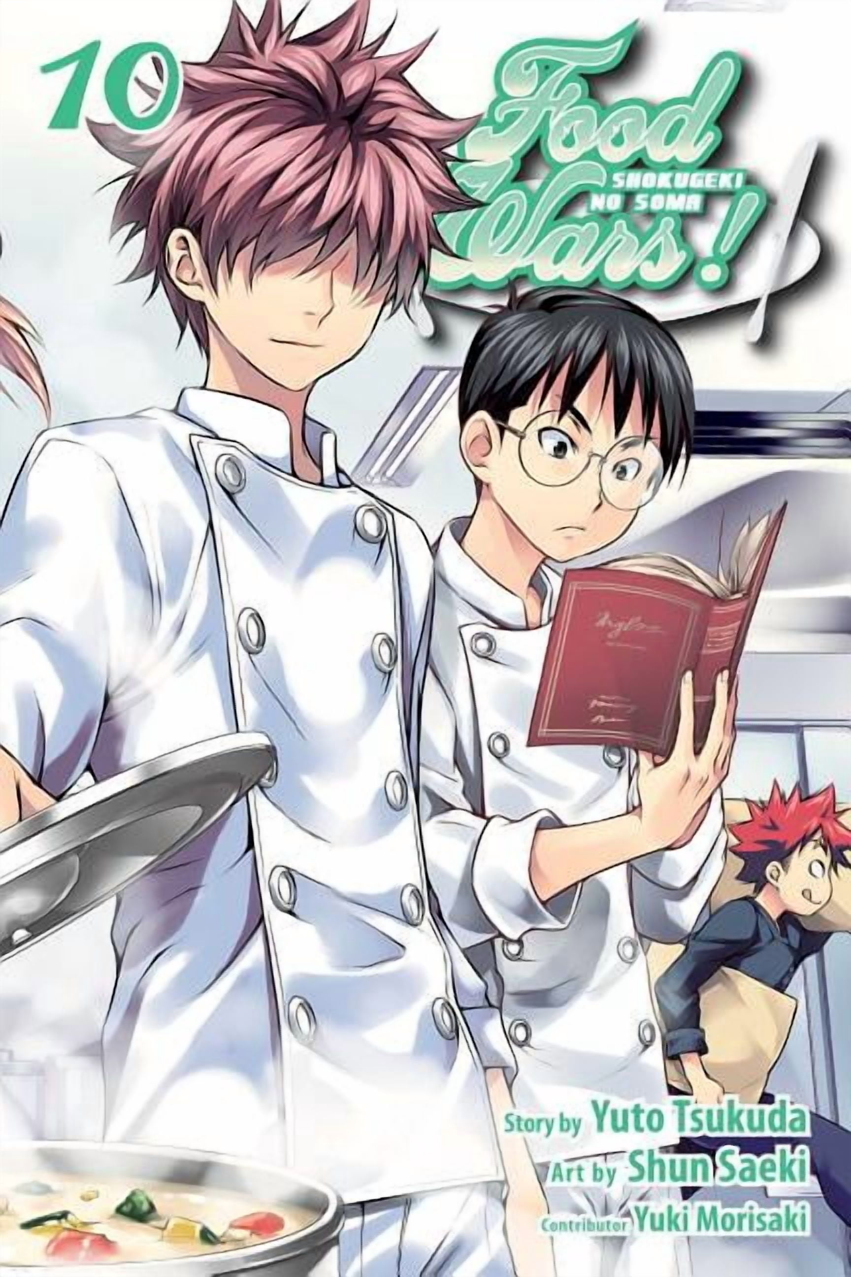 Food Wars! 青年漫画 1-10巻セット ポルトガル語版 Food-Wars-Shokugeki-no-Soma-