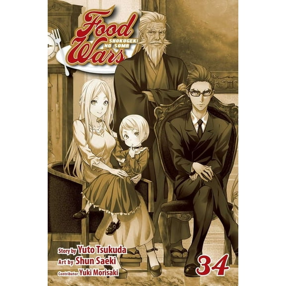 Food Wars!: Shokugeki No Soma Food Wars!: Shokugeki No Soma, Vol. 34, (Paperback)