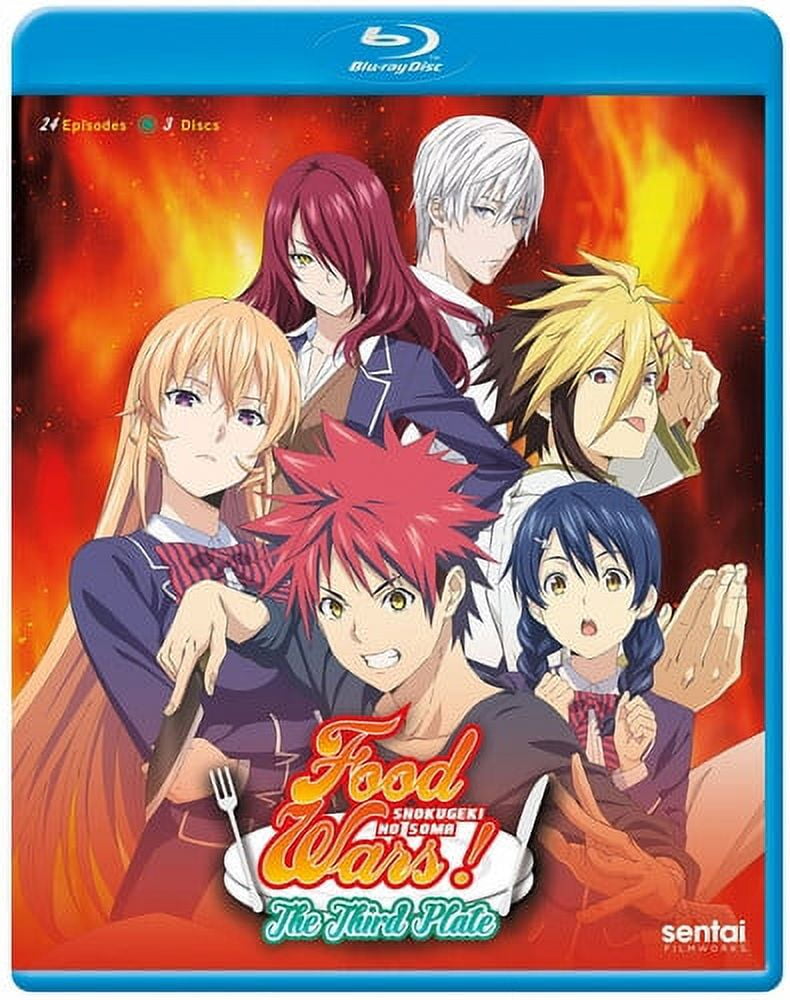 Food Wars! Third Plate (Blu-ray), Sentai, Anime