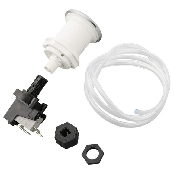 Food Waste Disposer On/Off Push Button Switch Jetted Jet Bath For Spa Hose Air Pool 1M Hose Outdoor Machines Parts