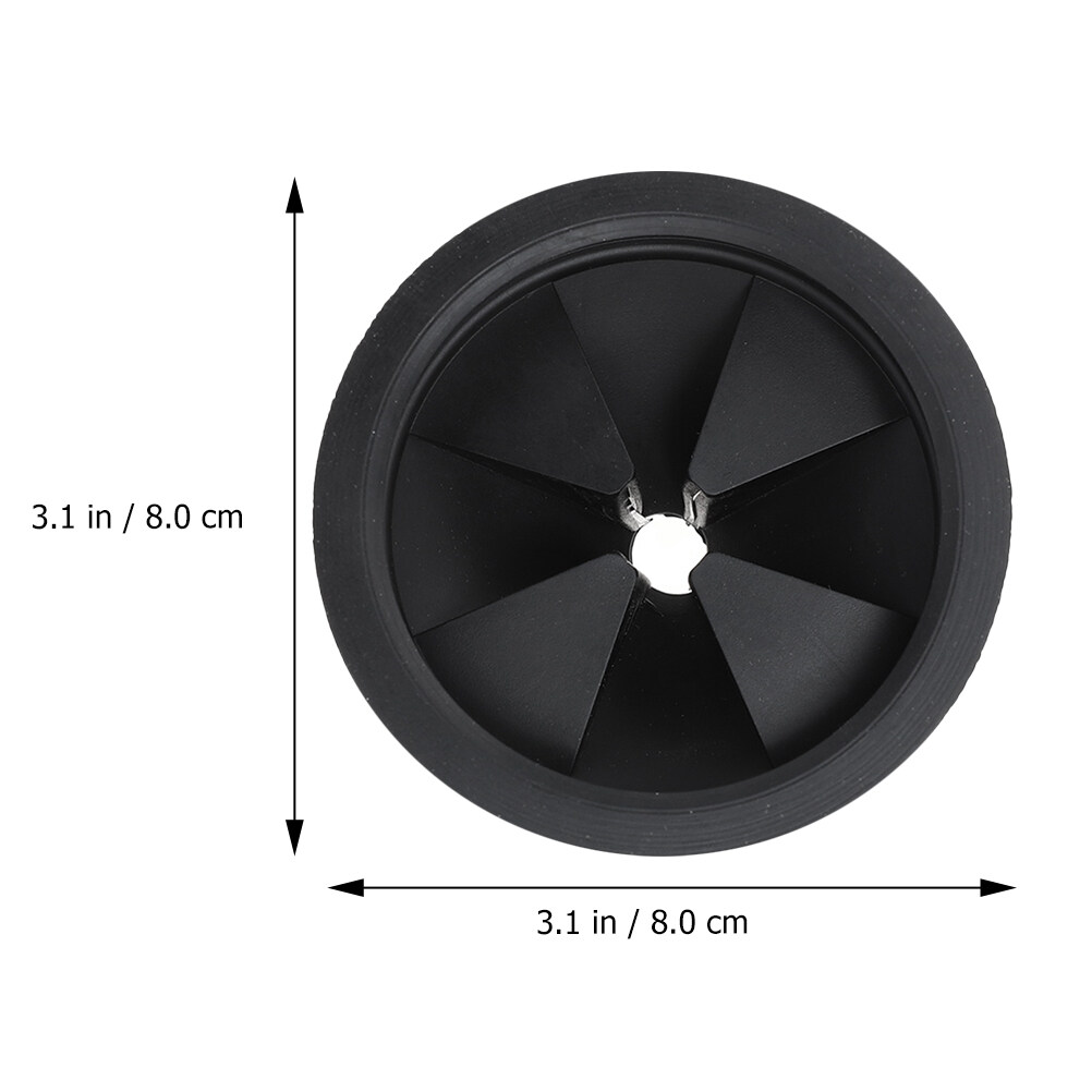 Food Waste Spatter Guards Garbage Disposal Sink Baffle Rubber Removable