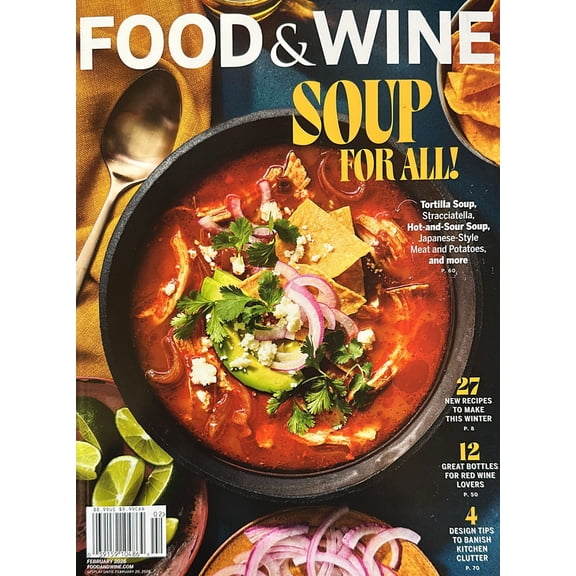 Food & Wine Magazine February 2026