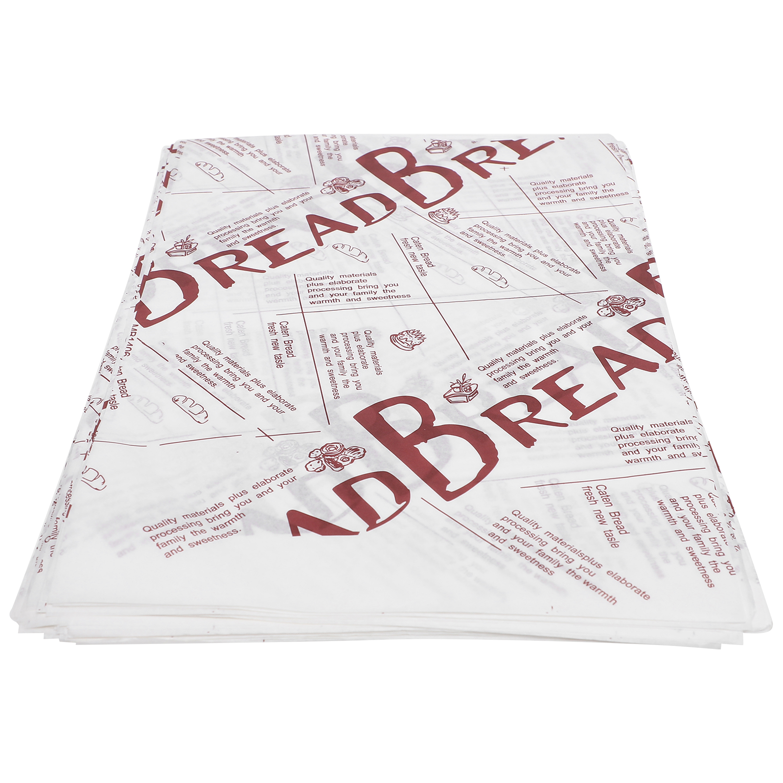 Food Wrapping Paper Lining French Fries Baking Supplies Hamburger