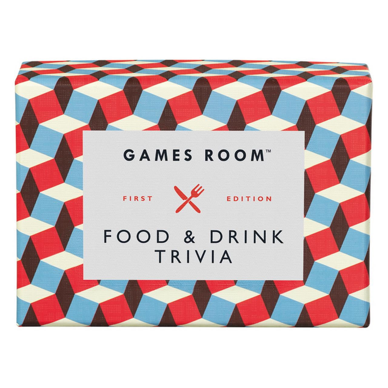 Food and Drink Trivia Deck Quiz Card Guess Game