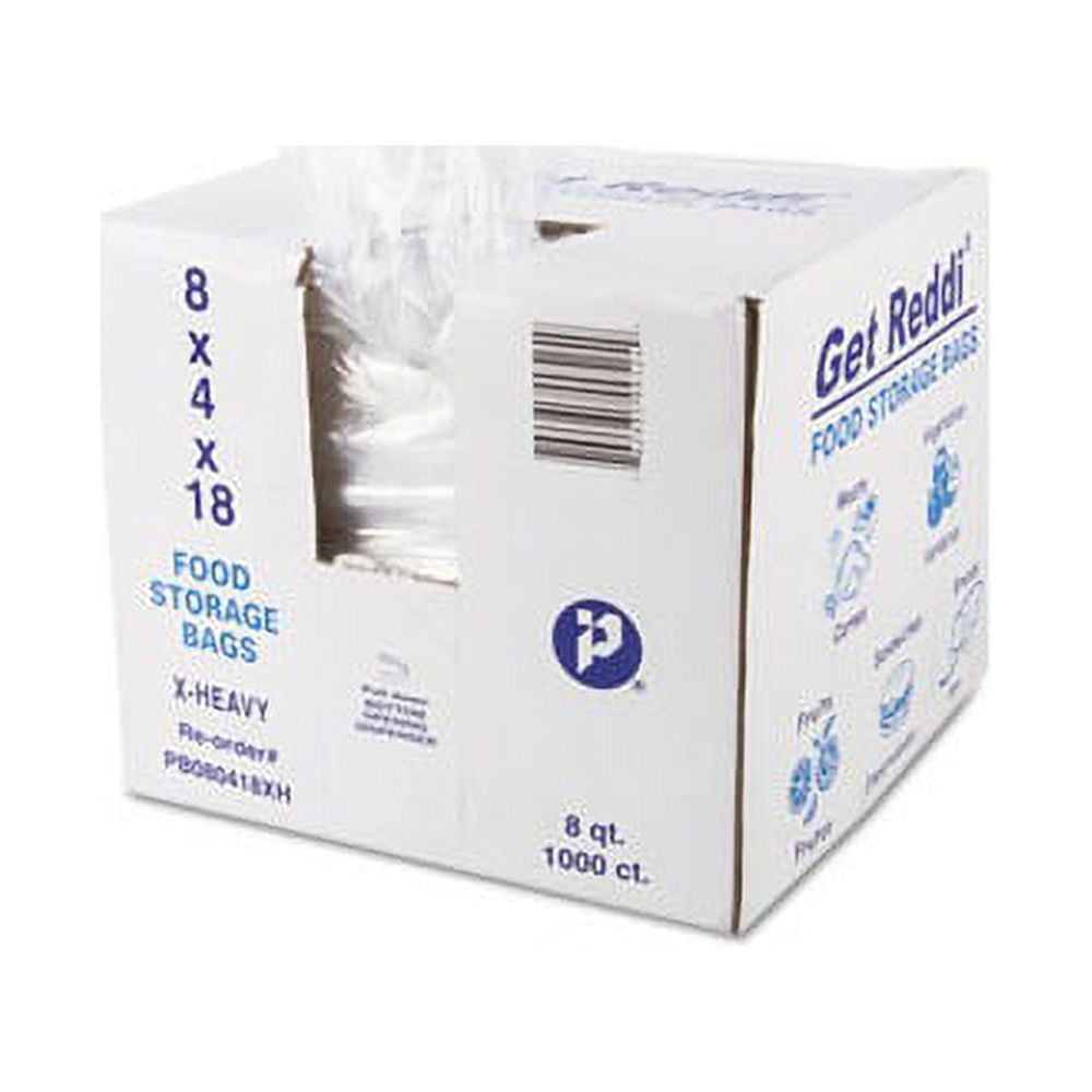 Food and Utility Bags, 8 qt, 1.2 mil, 8 Food and Utility Bags, 8 qt, 1.2 mil, 8
