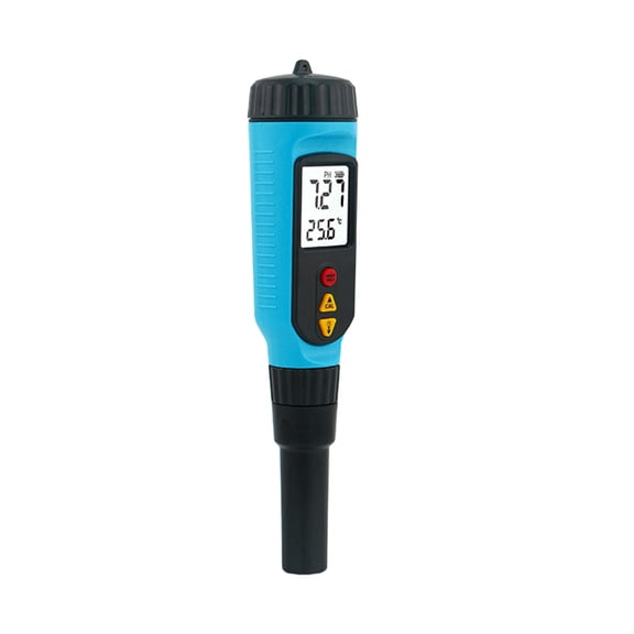 Food detector,Ph818m Probe Fruit Jam Ph Tester Temperature Meter Lcd Ph Meter Ph Probe Fruit Solution Temperature Meter 2 In 1 In 1 Ph Tester Solution Temperature Lcd Ph Probe & Black