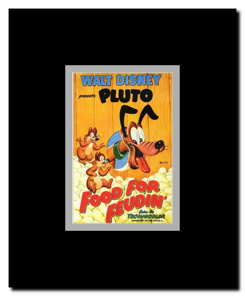 Food for Feudin' Framed Movie Poster