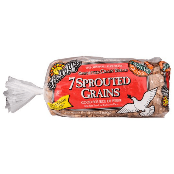 Food for Life 7 Sprouted Grains Organic Bread, 24oz (pack of 6)