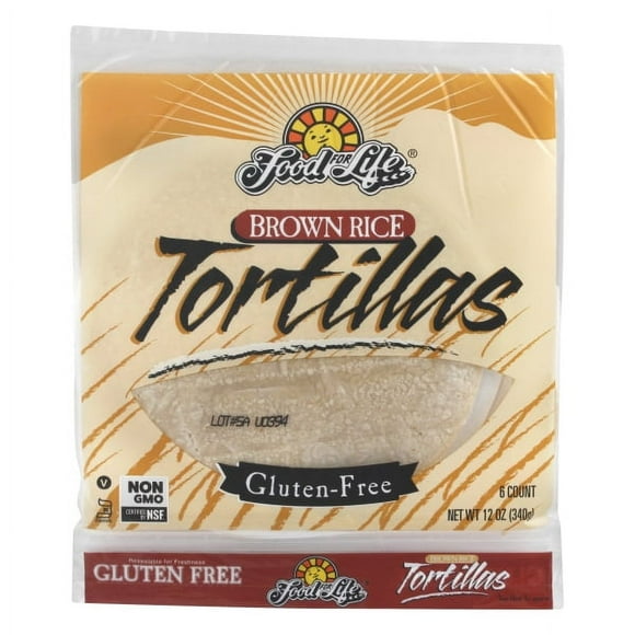 Food for Life Gluten-Free Tortillas Brown Rice