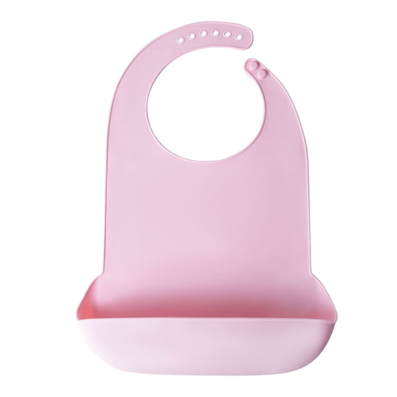 Food-grade Silicone Adult Bib Waterproof Burp Cloth with Catcher Part 3D Elderly Feeding Apron