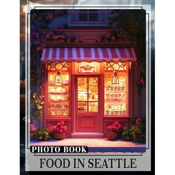 Food in Seattle Photo Book: Explore 40 Stunning Photos Showcasing Seattle's Culinary Delights For Food Lovers, (Paperback)