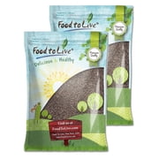 Food to Live, Black Chia Seeds, 15 Pounds, Kosher, Sproutable