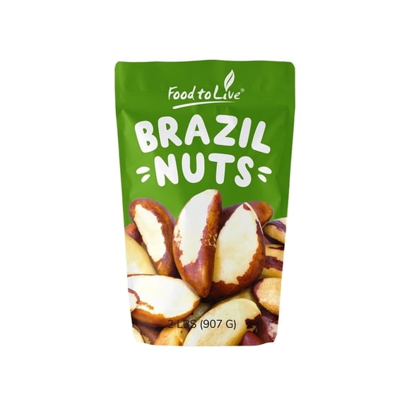 Brazil Nuts, Non-GMO Verified, 2 Pounds Kosher, Raw, Vegan by Food to Live