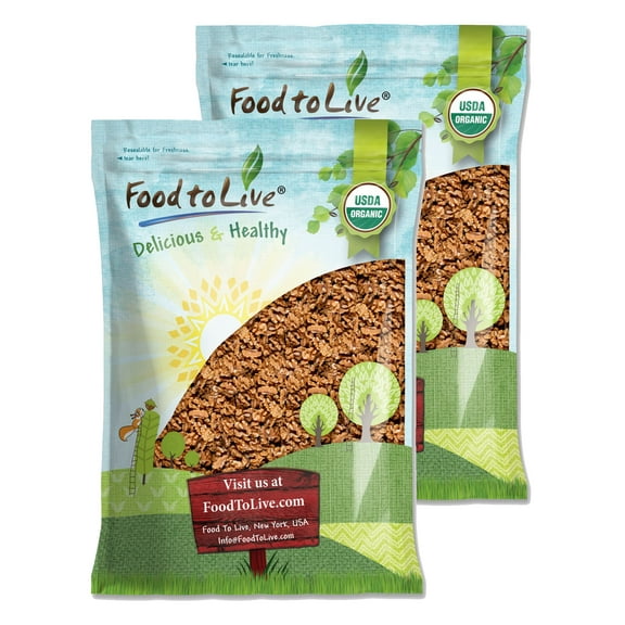 Food to Live, Organic California Walnuts, 10 Pounds, Non-GMO