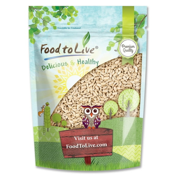 Food to Live, Raw Sunflower Seeds, 2 Pounds, Kosher