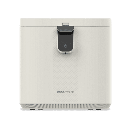 FoodCycler Eco 5 Odorless Indoor Compost Electric Food Waste Disposer 5L, White