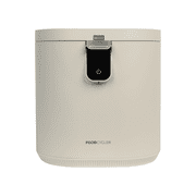 FoodCycler Eco 5 Odorless Indoor Compost Electric Food Waste Disposer 5L, White