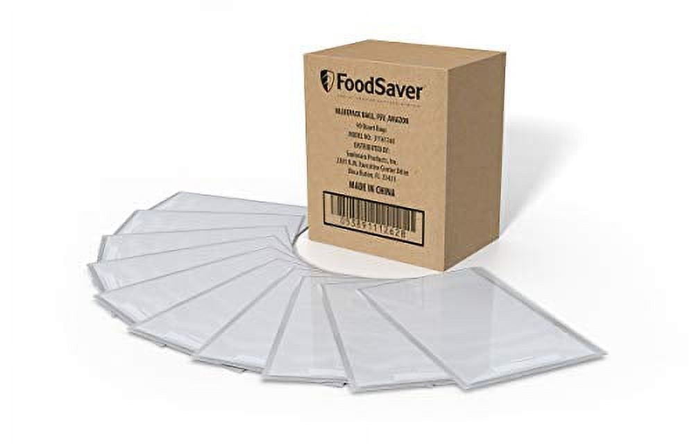 O2frepak 100 Vacuum Sealer Bags 50 Each Size: Pint 6x10 and Gallon  11x16 for Food Saver, Seal a Meal Vac Sealers, Sous Vide