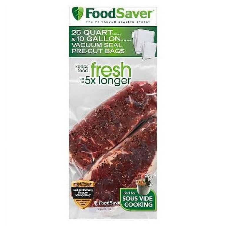 FoodSaver Food Saver Vacuum Sealer Bag Roll Combo Precut Bags