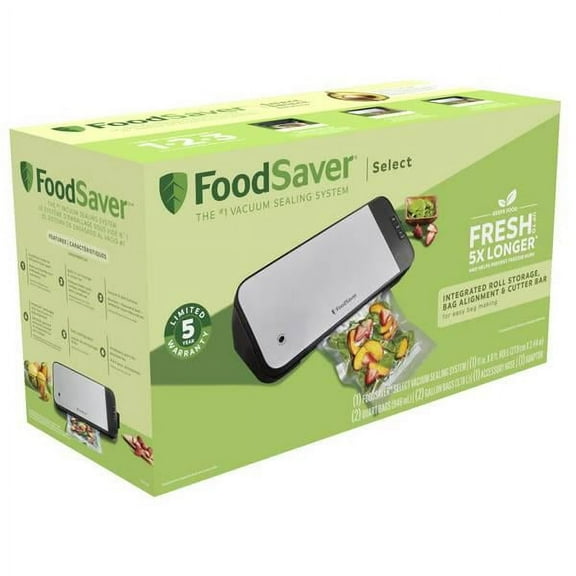 FoodSaver FM2120 Vacuum Sealer with Gallon and Qt Bags