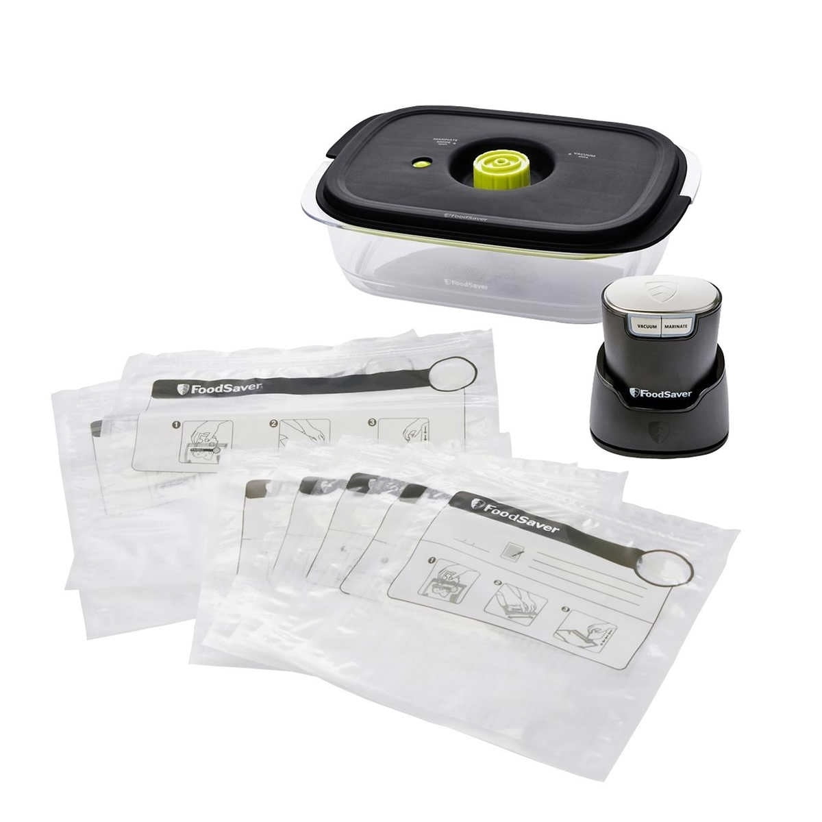 FoodSaver Handheld Vacuum Sealer w/ Bags &Containers - Yahoo Shopping