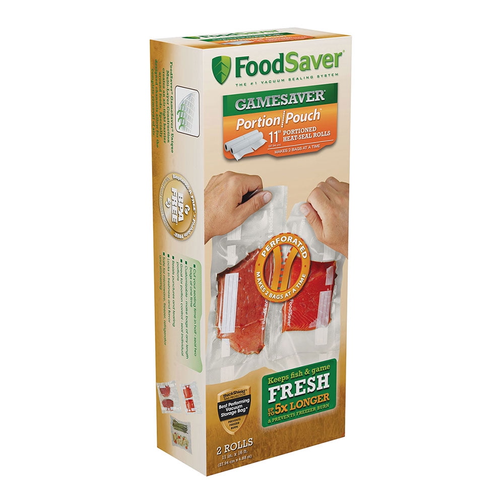 FoodSaver FSGSBF2626 GameSaver Portion Pouch 11" x 16