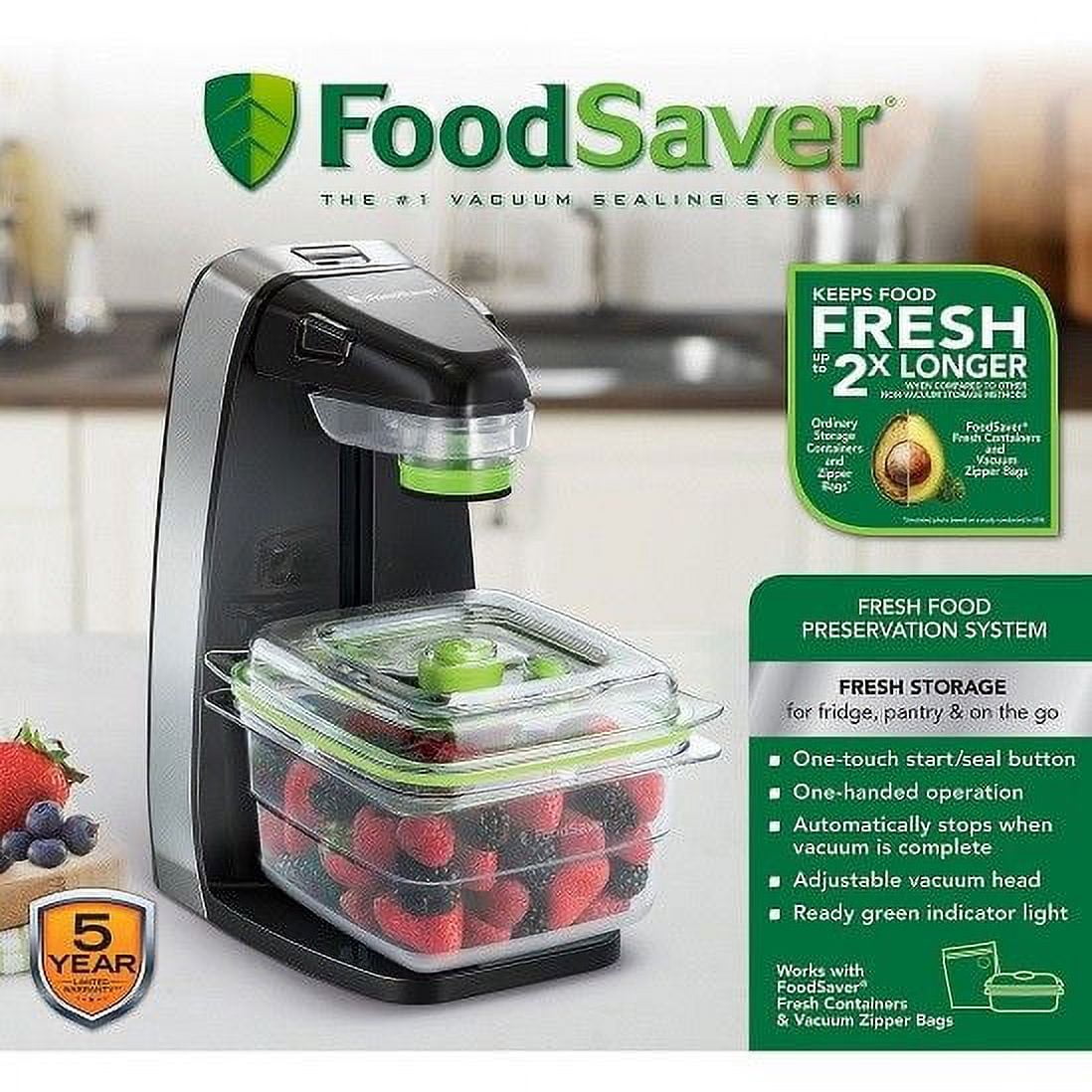 FoodSaver® FFS017X Food Preservation Vacuum System - FoodSaver