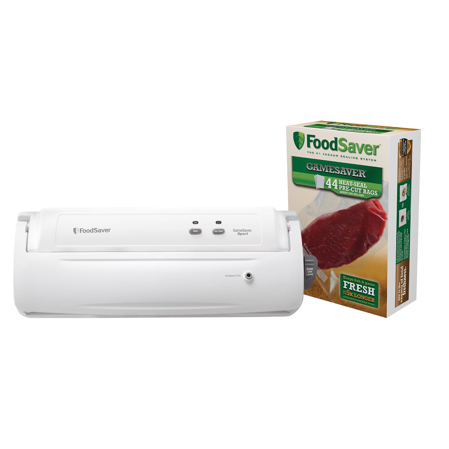 FoodSaver GameSaver Sport Vacuum Sealer Bundle