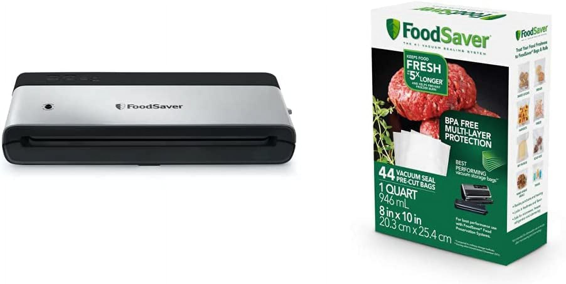 FoodSaver VS0150 PowerVac Compact Vacuum Sealing Machine Vertical