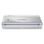 FoodSaver VS0160 Sealer PowerVac Compact Vacuum Sealing Machine, Vertical Storage, White
