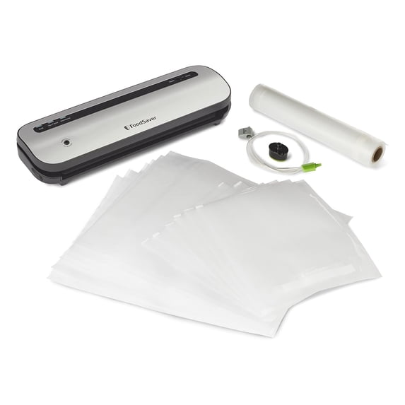 FoodSaver VS1260 Space Saving Vacuum Sealing System in Silver