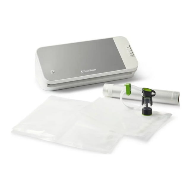 FoodSaver VS2150 Vacuum Sealing System, Food Vacuum Sealer (White