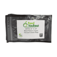 thumbnail image 1 of FoodVacBags 6" x 10" Zipper Pint Bags - Black Back, Clear Front, 50 Count, 1 of 6