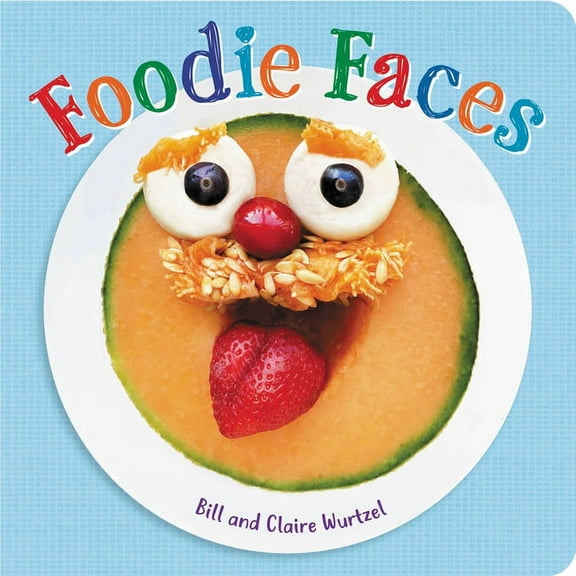 Foodie Faces, (Board Book)
