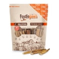 thumbnail image 1 of Foodiepaws All Natural 4-inch Bully Sticks Odor free USA Packed for Small, Medium Dogs-100% Free-Range Grass-Fed Beef–Single Ingredient Grain & Rawhide Free-Longer Lasting Dental Dog Chews (1lb), 1 of 6